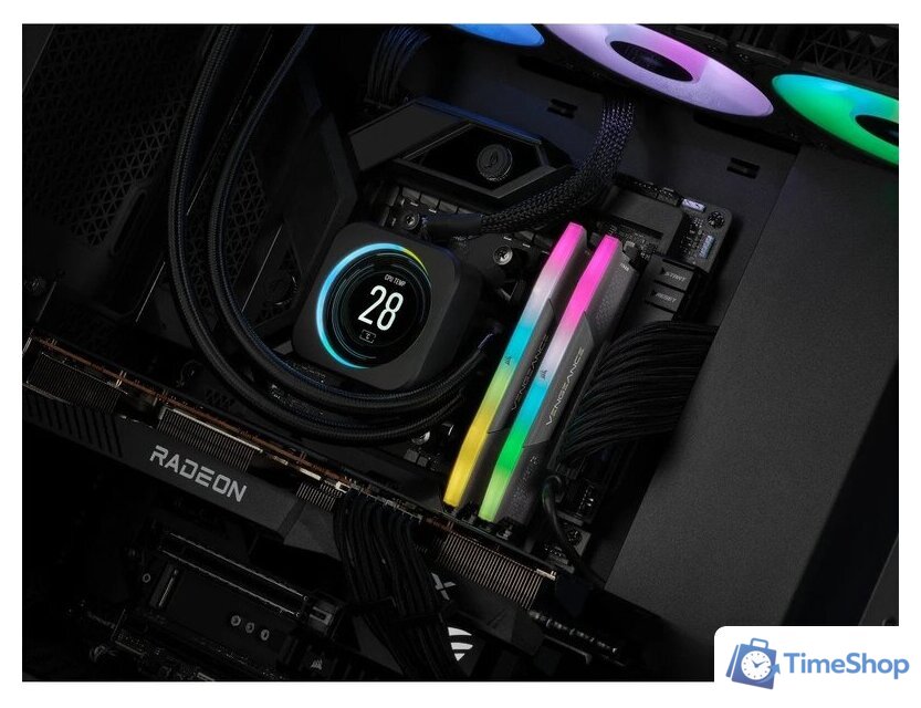 Оперативная память Corsair Vengeance RGB 2x16ГБ DDR5 6400 МГц CMH32GX5M2B6400Z36 - Изображение №8 — Интернет-магазин Time-Shop