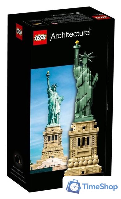 Конструктор LEGO Architecture 21042 Статуя свободы - Изображение №4 — Интернет-магазин Time-Shop