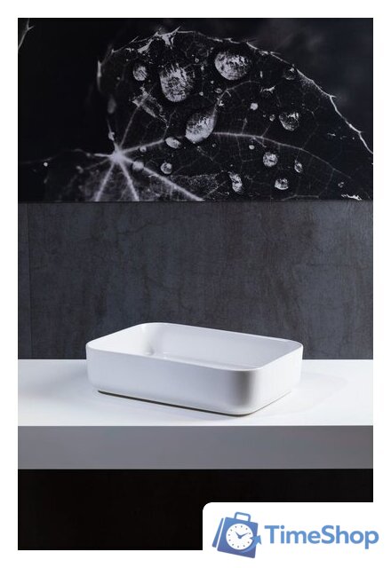 Умывальник Allen Brau Fantasy 50 4.11021.21 белый матовый - Изображение №2 — Интернет-магазин Time-Shop