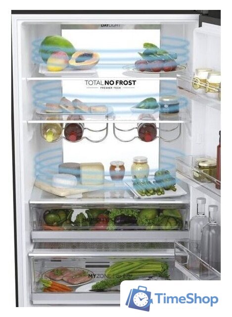 Холодильник Haier HTW7720DNGB - Изображение №4 — Интернет-магазин Time-Shop