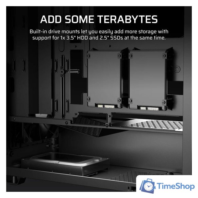 Корпус Corsair 3200D RS CC-9011336-WW - Изображение №9 — Интернет-магазин Time-Shop