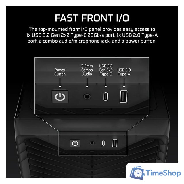 Корпус Corsair 3200D RS CC-9011336-WW - Изображение №10 — Интернет-магазин Time-Shop