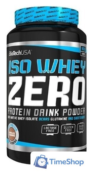 Протеин сывороточный (изолят) BioTech USA Iso Whey Zero (латте, 908 г) - Изображение №1 — Интернет-магазин Time-Shop