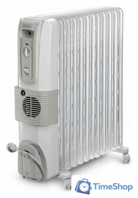 Масляный радиатор с вентилятором DeLonghi KH 771230 V - Изображение №1 — Интернет-магазин Time-Shop