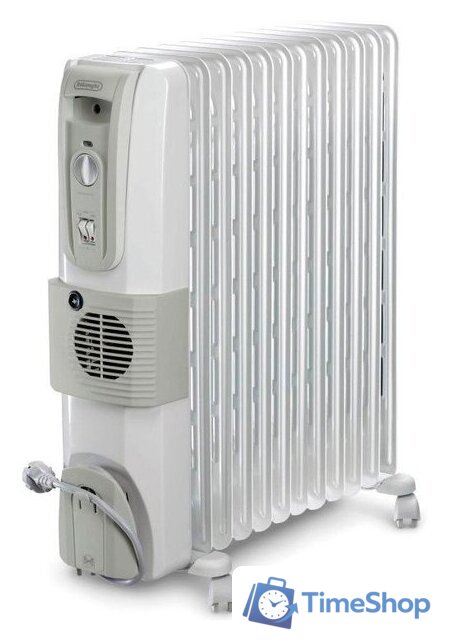 Масляный радиатор с вентилятором DeLonghi KH 771230 V - Изображение №2 — Интернет-магазин Time-Shop