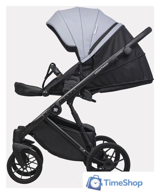 Универсальная коляска Riko Montana Ecco (2 в 1, 23/серый) - Изображение №11 — Интернет-магазин Time-Shop