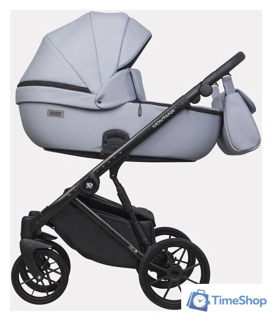 Универсальная коляска Riko Montana Ecco (2 в 1, 23/серый) - Изображение №7 — Интернет-магазин Time-Shop