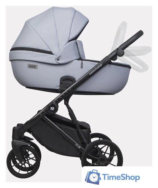 Универсальная коляска Riko Montana Ecco (2 в 1, 23/серый) - Изображение №16 — Интернет-магазин Time-Shop