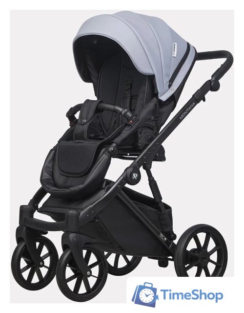 Универсальная коляска Riko Montana Ecco (2 в 1, 23/серый) - Изображение №15 — Интернет-магазин Time-Shop