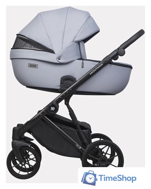 Универсальная коляска Riko Montana Ecco (2 в 1, 23/серый) - Изображение №2 — Интернет-магазин Time-Shop