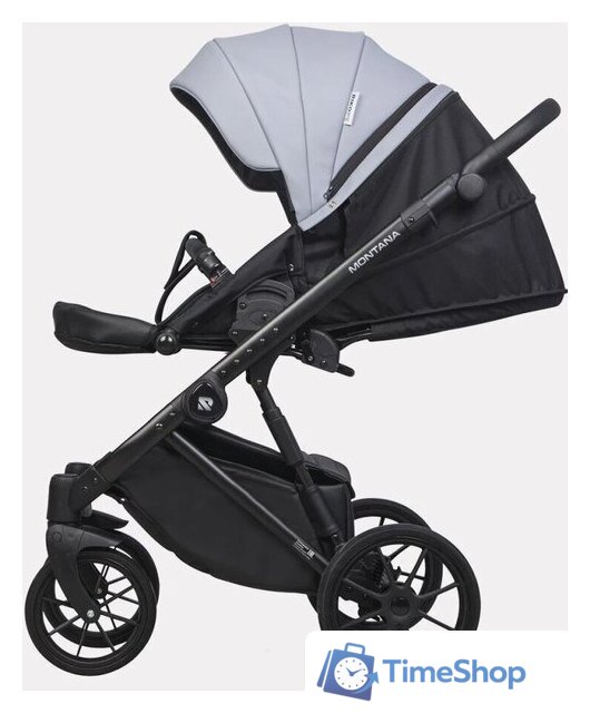 Универсальная коляска Riko Montana Ecco (2 в 1, 23/серый) - Изображение №13 — Интернет-магазин Time-Shop