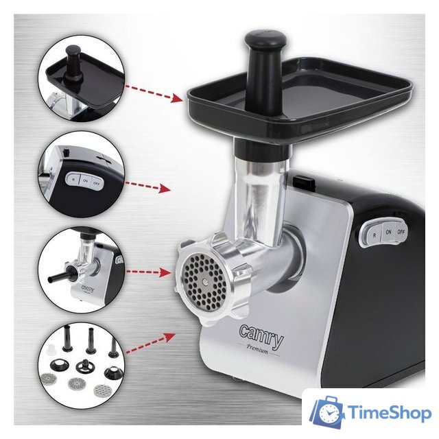 Мясорубка Camry CR 4812 - Изображение №7 — Интернет-магазин Time-Shop