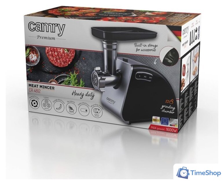 Мясорубка Camry CR 4812 - Изображение №14 — Интернет-магазин Time-Shop