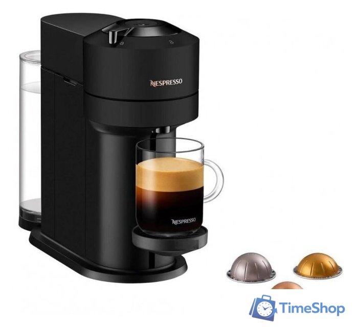 Капсульная кофеварка DeLonghi Nespresso Vertuo Next ENV 120.BM - Изображение №1 — Интернет-магазин Time-Shop