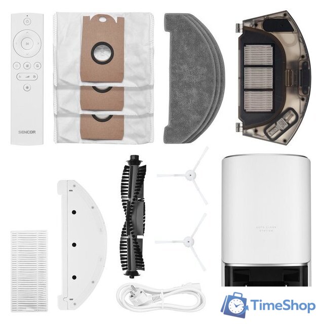 Робот-пылесос Sencor SRV 9385WH - Изображение №10 — Интернет-магазин Time-Shop