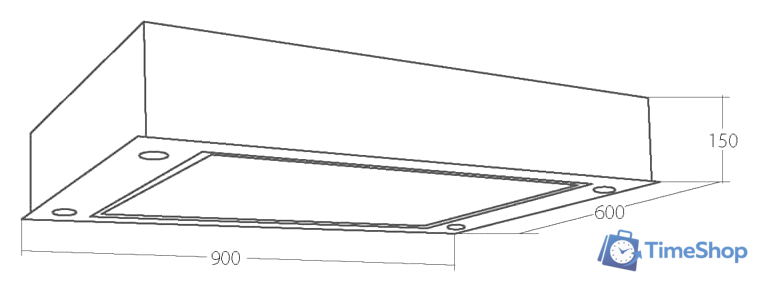 Кухонная вытяжка Akpo Manado 90 WK-9 (белый) - Изображение №11 — Интернет-магазин Time-Shop