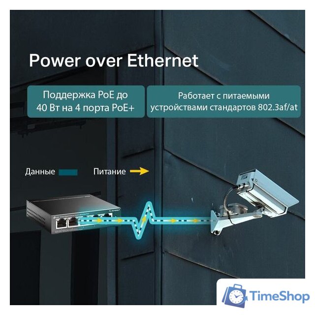 Неуправляемый коммутатор TP-Link TL-SG1005LP - Изображение №6 — Интернет-магазин Time-Shop