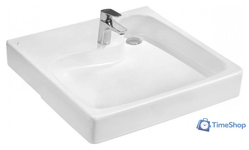 Умывальник Santek Клио 60 1WH501785 (с кронштейном и сифоном) - Изображение №1 — Интернет-магазин Time-Shop