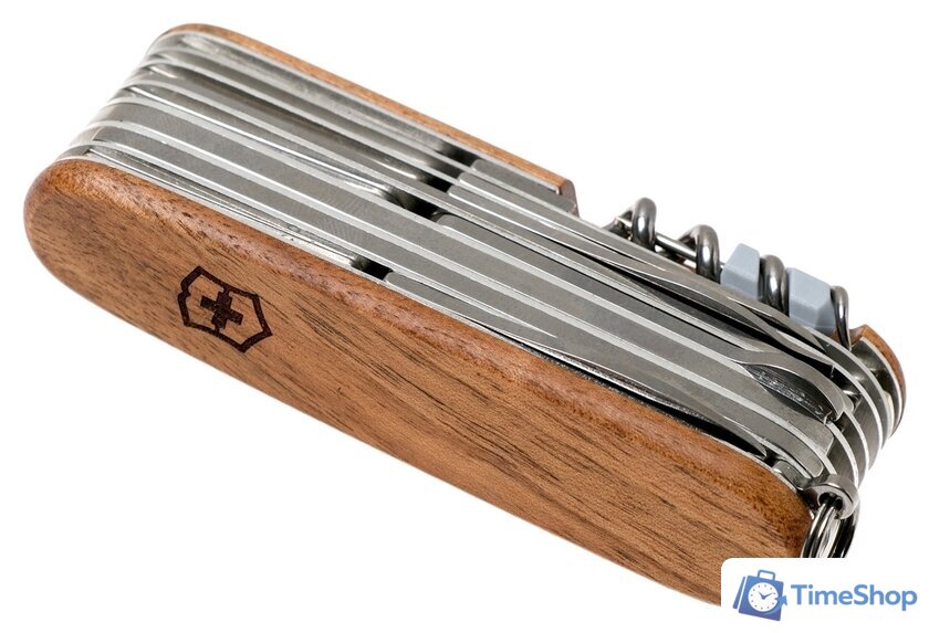 Мультитул Victorinox Swiss Champ Wood (коричневый) - Изображение №5 — Интернет-магазин Time-Shop