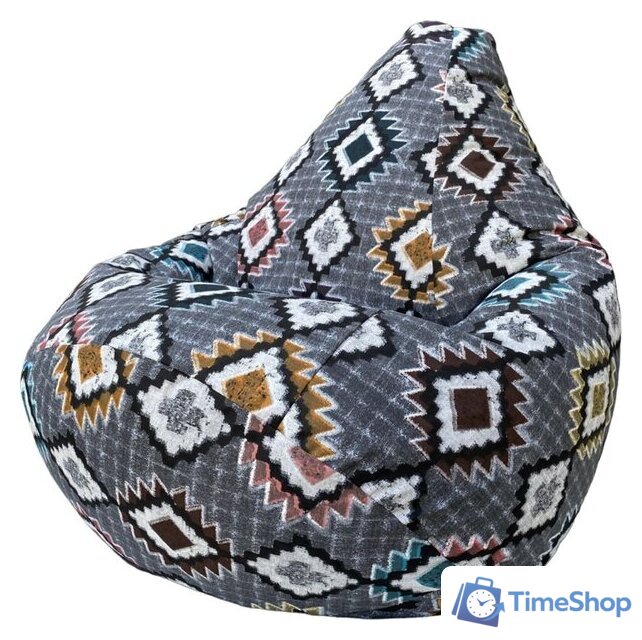 Кресло-мешок Flagman Груша Макси Г2.4-126 Этнос 01 - Изображение №1 — Интернет-магазин Time-Shop