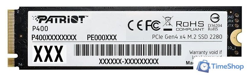 SSD Patriot P400 2TB P400P2TBM28H - Изображение №6 — Интернет-магазин Time-Shop