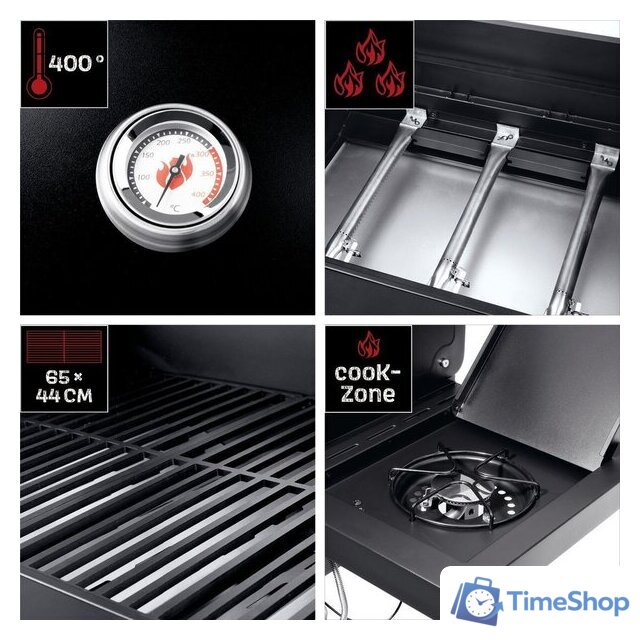Газовый гриль для дачи Landmann Rookie 4.1 Cook 13714 - Изображение №7 — Интернет-магазин Time-Shop