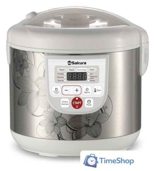 Мультиварка Sakura SA-7753W - Изображение №1 — Интернет-магазин Time-Shop