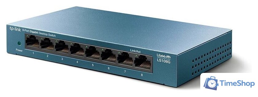 Неуправляемый коммутатор TP-Link LS108G - Изображение №2 — Интернет-магазин Time-Shop