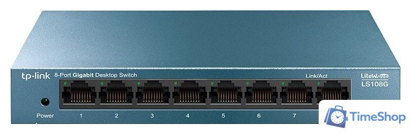 Неуправляемый коммутатор TP-Link LS108G - Изображение №1 — Интернет-магазин Time-Shop