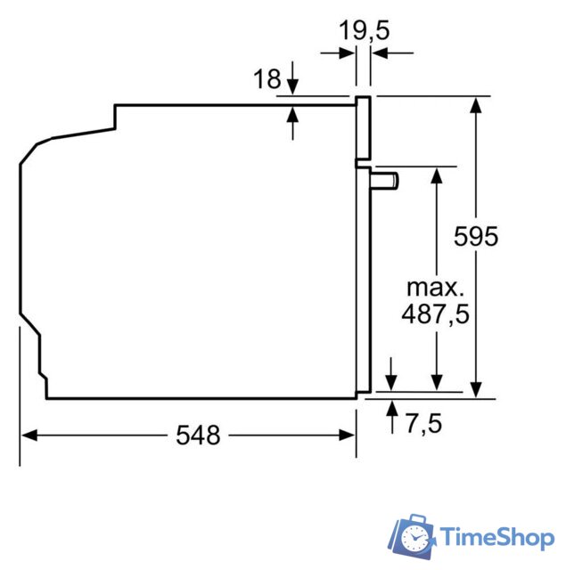 Электрический духовой шкаф Siemens iQ700 HB776G1B1 - Изображение №9 — Интернет-магазин Time-Shop