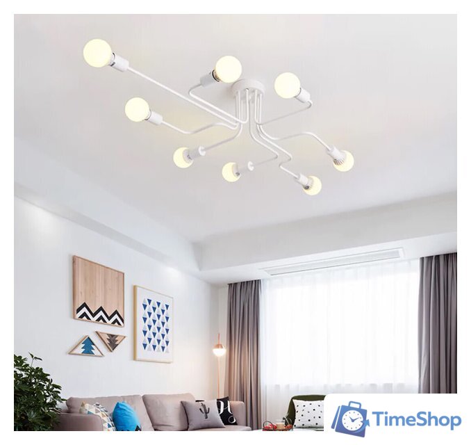 Люстра средней высоты ImperiumLoft Schemewhite01 102026-26 - Изображение №2 — Интернет-магазин Time-Shop