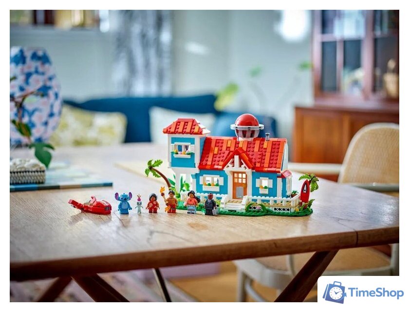 Конструктор LEGO Disney Пляжный домик Лило и Стича 43268 - Изображение №10 — Интернет-магазин Time-Shop