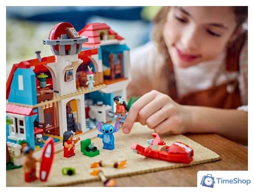 Конструктор LEGO Disney Пляжный домик Лило и Стича 43268 - Изображение №9 — Интернет-магазин Time-Shop