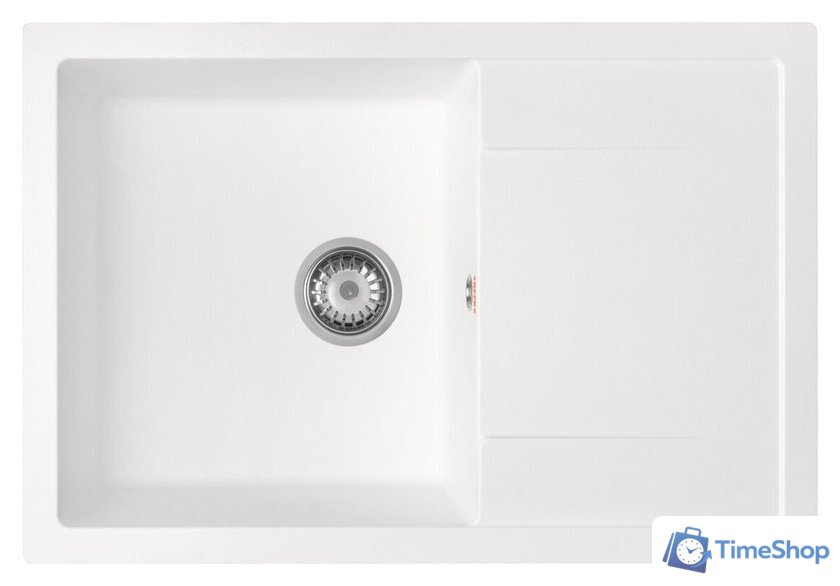 Кухонная мойка ARFEKA ZIA 76 Silken White - Изображение №2 — Интернет-магазин Time-Shop