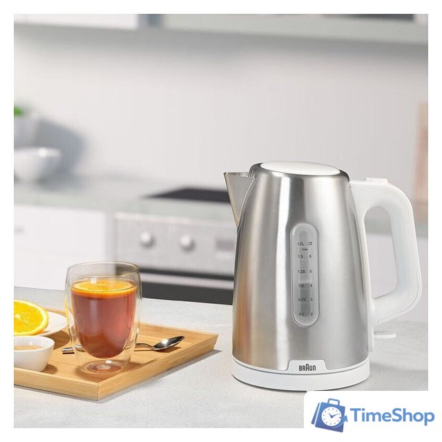 Электрический чайник Braun WK1500WH - Изображение №5 — Интернет-магазин Time-Shop
