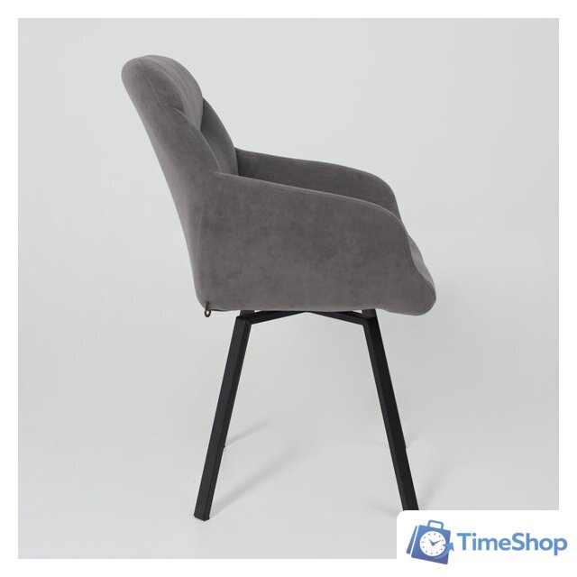 Стул Мамадома Romeo smile 360 (b28 Antracite Lux/черный) - Изображение №7 — Интернет-магазин Time-Shop