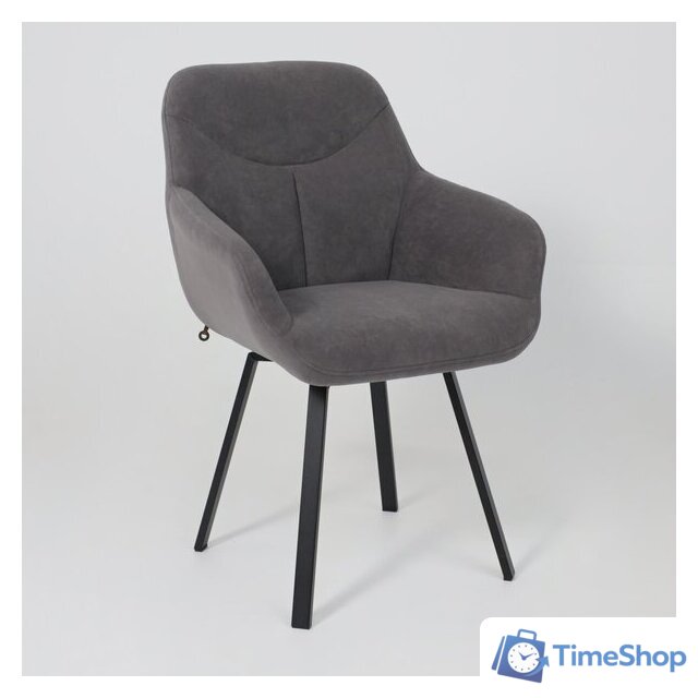 Стул Мамадома Romeo smile 360 (b28 Antracite Lux/черный) - Изображение №6 — Интернет-магазин Time-Shop