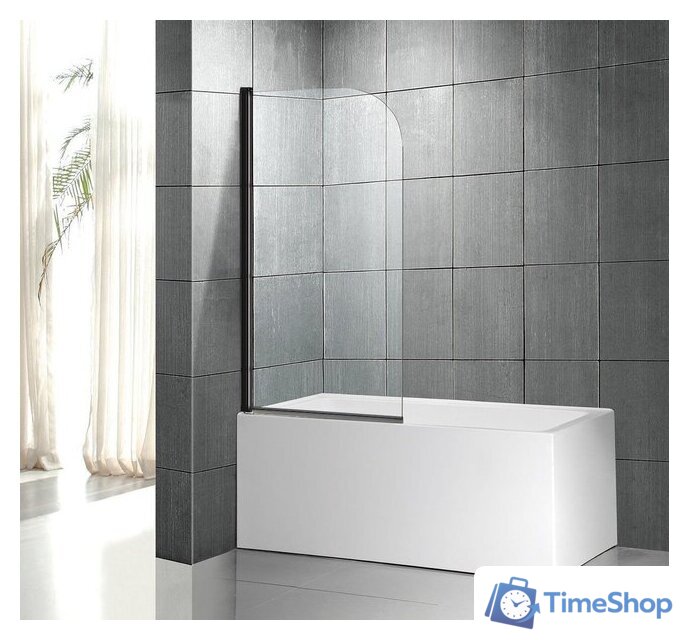 Стеклянная шторка для ванны Roxen Brimen 52010-80B 80х140 - Изображение №8 — Интернет-магазин Time-Shop