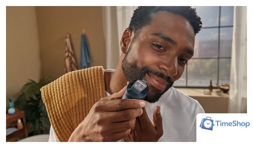 Триммер для бороды и усов Philips Beard Trimmer 7000 Series BT7670/15 - Изображение №11 — Интернет-магазин Time-Shop