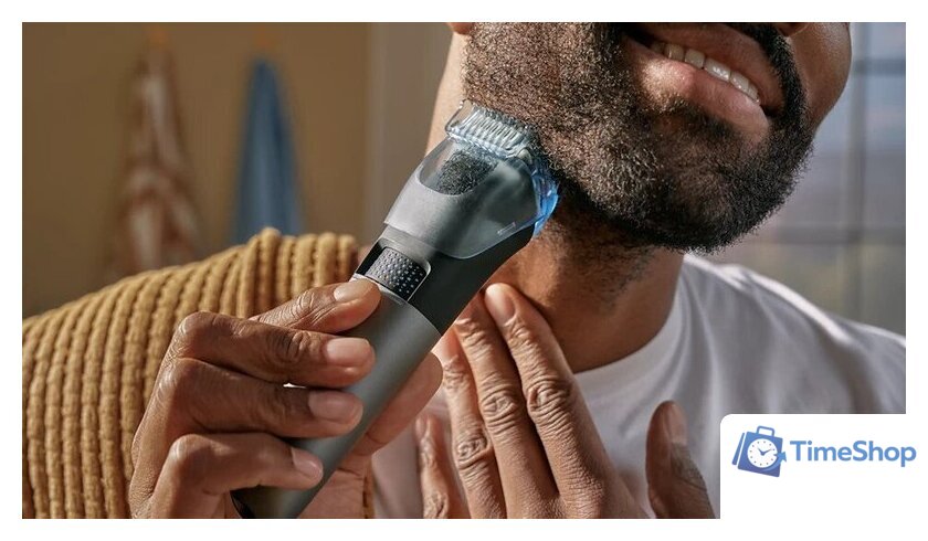 Триммер для бороды и усов Philips Beard Trimmer 7000 Series BT7670/15 - Изображение №8 — Интернет-магазин Time-Shop