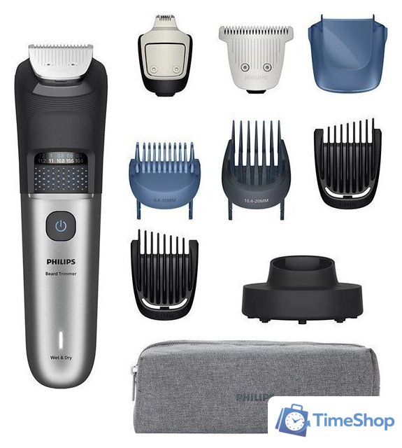 Триммер для бороды и усов Philips Beard Trimmer 7000 Series BT7670/15 - Изображение №1 — Интернет-магазин Time-Shop