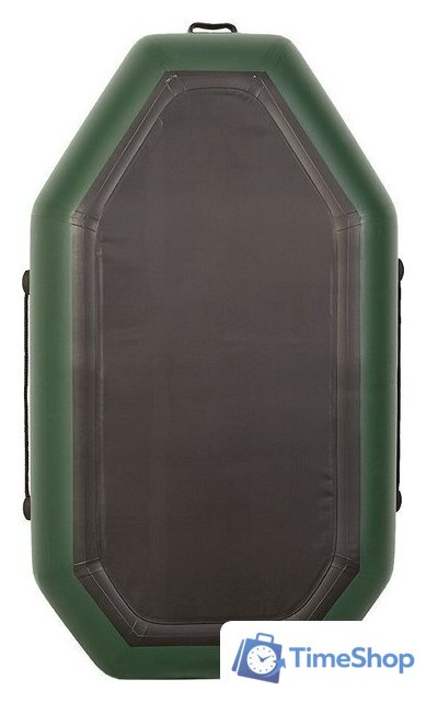 Гребная лодка Лоцман Гребная стандарт ЛС-200 ГР (зеленый) - Изображение №3 — Интернет-магазин Time-Shop