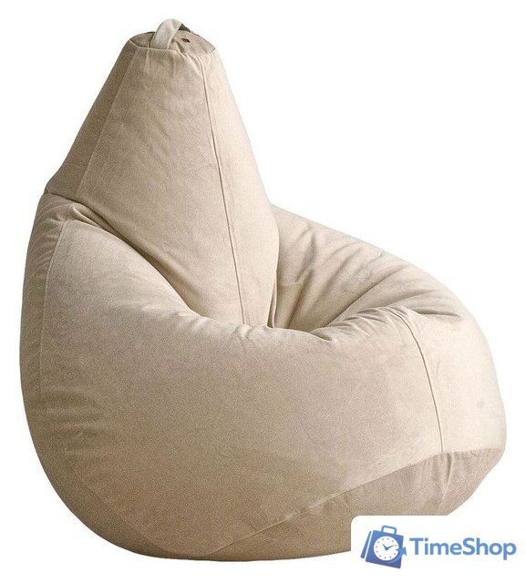 Кресло-мешок Kreslomeshki Груша L GV-110x80-L (латте) - Изображение №1 — Интернет-магазин Time-Shop