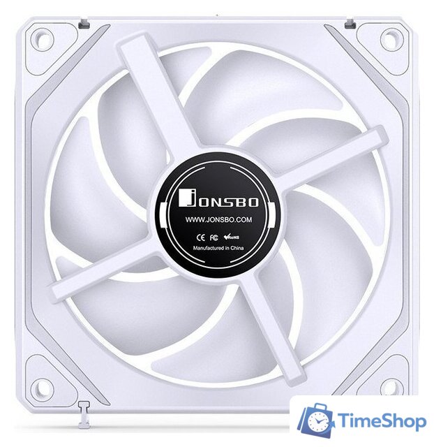Комплект вентиляторов для корпуса Jonsbo ZL-120 Reversed (белый, 3 шт.) - Изображение №17 — Интернет-магазин Time-Shop