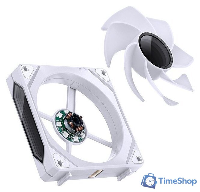 Комплект вентиляторов для корпуса Jonsbo ZL-120 Reversed (белый, 3 шт.) - Изображение №20 — Интернет-магазин Time-Shop