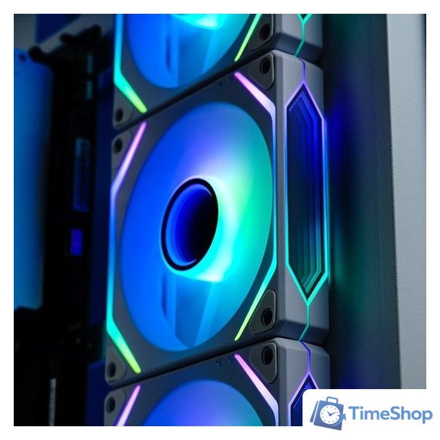 Комплект вентиляторов для корпуса Jonsbo ZL-120 Reversed (белый, 3 шт.) - Изображение №19 — Интернет-магазин Time-Shop