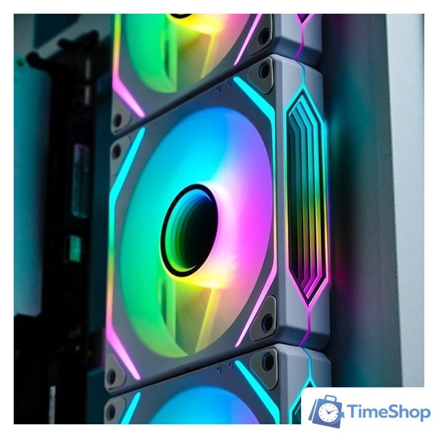 Комплект вентиляторов для корпуса Jonsbo ZL-120 Reversed (белый, 3 шт.) - Изображение №8 — Интернет-магазин Time-Shop