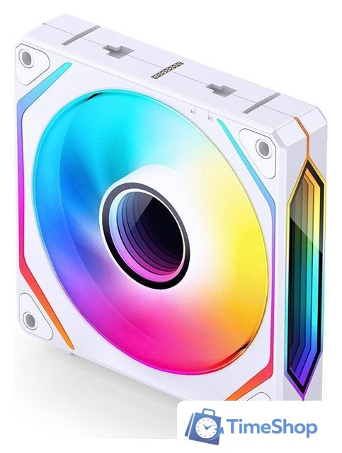 Комплект вентиляторов для корпуса Jonsbo ZL-120 Reversed (белый, 3 шт.) - Изображение №2 — Интернет-магазин Time-Shop