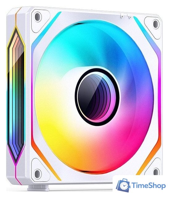 Комплект вентиляторов для корпуса Jonsbo ZL-120 Reversed (белый, 3 шт.) - Изображение №3 — Интернет-магазин Time-Shop