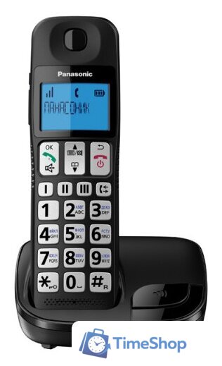 Радиотелефон Panasonic KX-TGE110RUB - Изображение №1 — Интернет-магазин Time-Shop